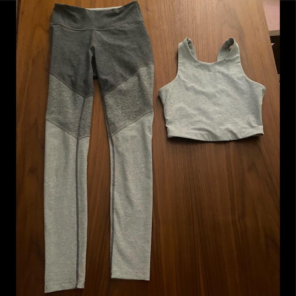 Outdoor voices leggings and crop top - Picture 1 of 3